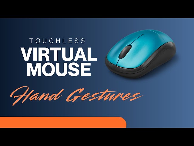 Virtual Mouse Using Hand Gestures | AI + OpenCV + MediaPipe | Python Project 2025