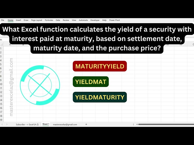 #254 - Excel formula question and answer