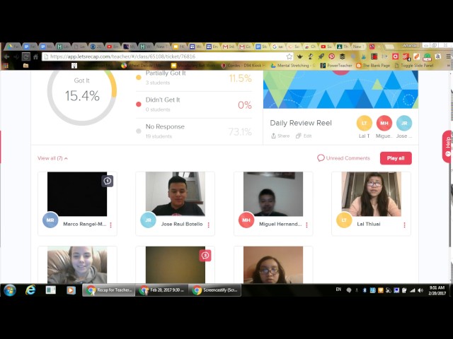 Using Recap App  - A Technology Tutorial for Teachers