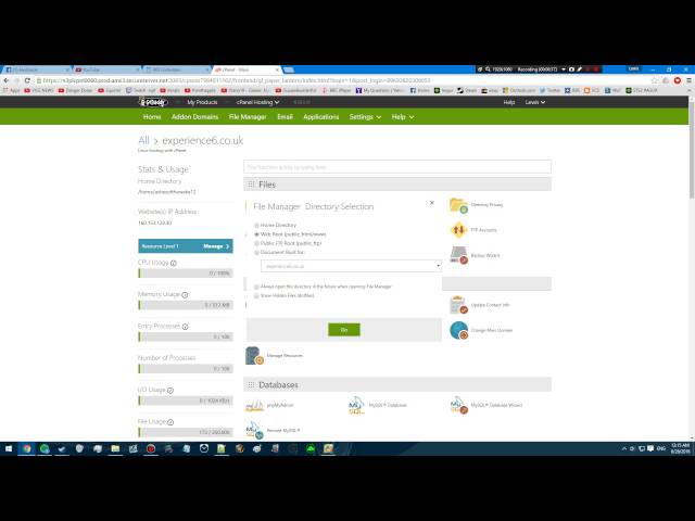 cPanel tutorial: HOW TO UPLOAD AND PUBLISH WEBSITE! (the basics)