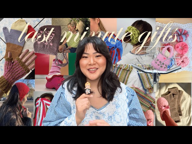 last minute crochet & knit gift ideas (quick & easy!) 💝🧶