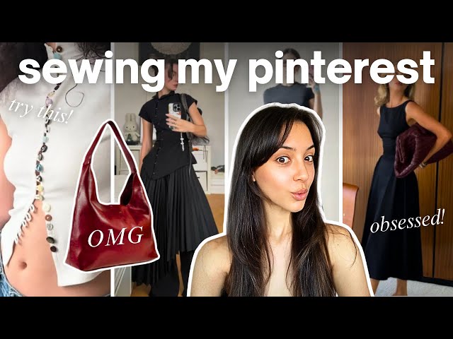 sewing my pinterest board because therapy is expensive