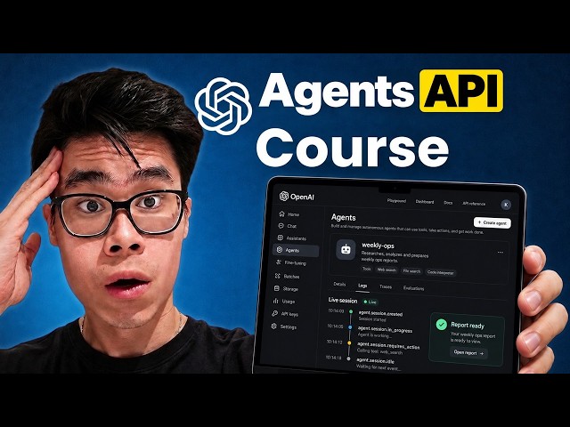 Master OpenAI's NEW Agents API in 15 Minutes (What can it do?)