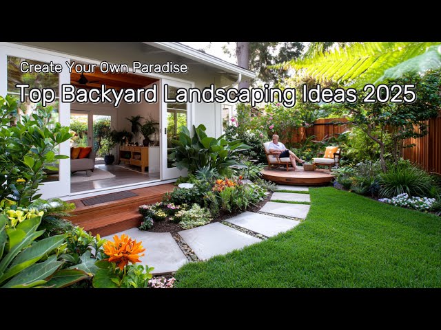 Most Beautiful Backyard Landscaping Ideas for 2025 to Create Your Own Paradise