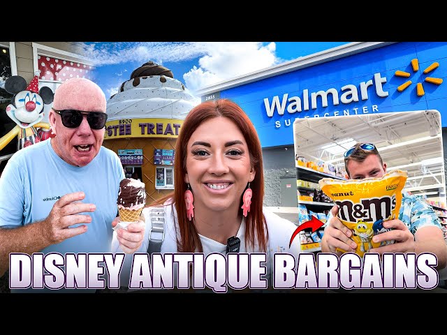 I Didn’t Expect This in Orlando… Gas Station SNACKS & Disney World Antique Bargains! 🇺🇸 Florida Vlog