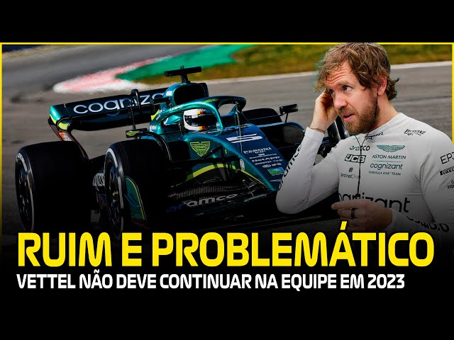 ASTON MARTIN ADMITS FAILURE WITH 2022 CAR AND MAY LOSE VETTEL