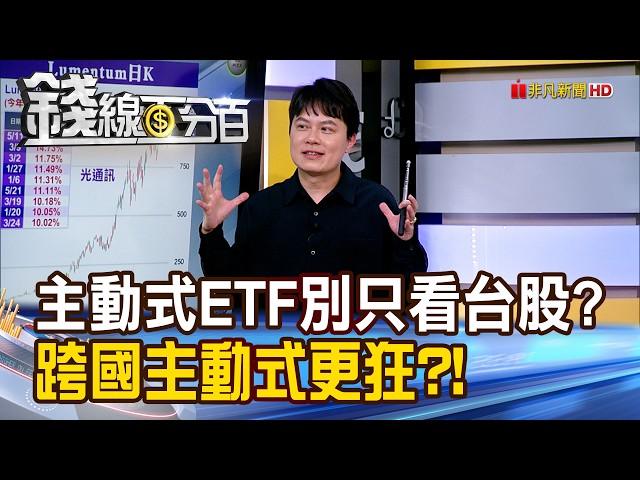 "Don't Just Look at Taiwan Stocks for Actively Invested ETFs? Cross-border Active ETFs Are Even M...