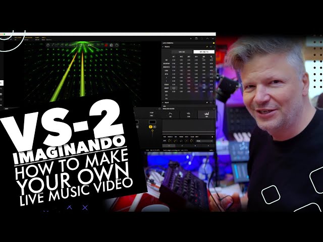 VS2 Video Synthesizer- Audio/MIDI‑Reactive Visuals by @ImaginandoPt