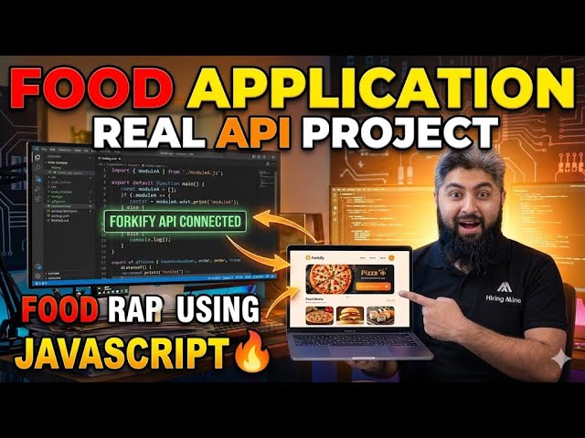 Food Application | Real API Project | Javascript