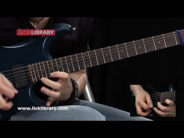 2 Minutes of Non-Stop Dimebag Darrell Style Licks - Guitar Solo Performance by Andy James