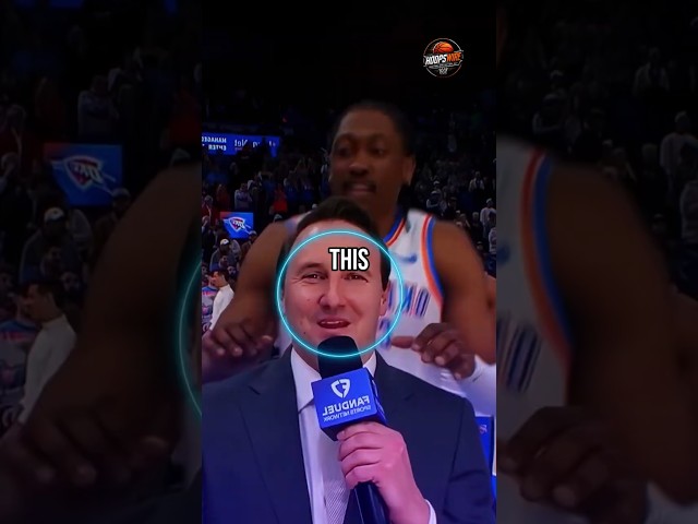 ¿Por qué los jugadores atacan a este reportero? 😳 #baloncesto #nba #shorts