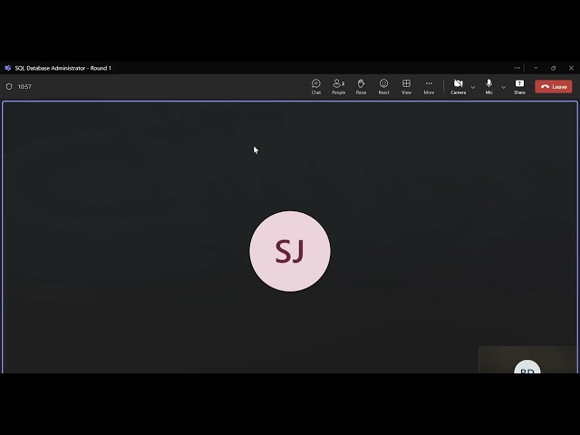 SQL Server DBA Mock Interview 6