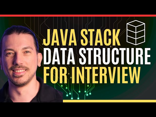 Java Stack Deep Dive: Performance, Use Cases, and Algorithms - Live #19
