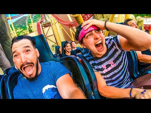 TAKING OVER AN AMUSEMENT PARK!! w/ Sam, Colby, Corey & Andrea