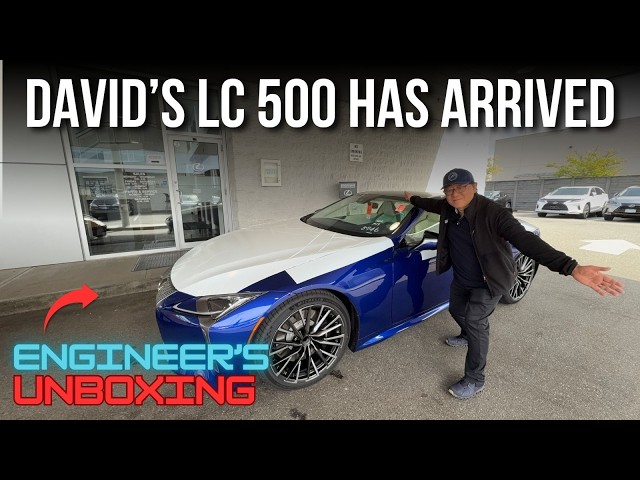 DAVID's 2026 LEXUS LC 500 IS HERE!