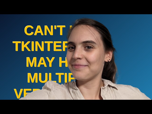 Raspberrypi: Can't use tkinter, and may have multiple versions of python at once?