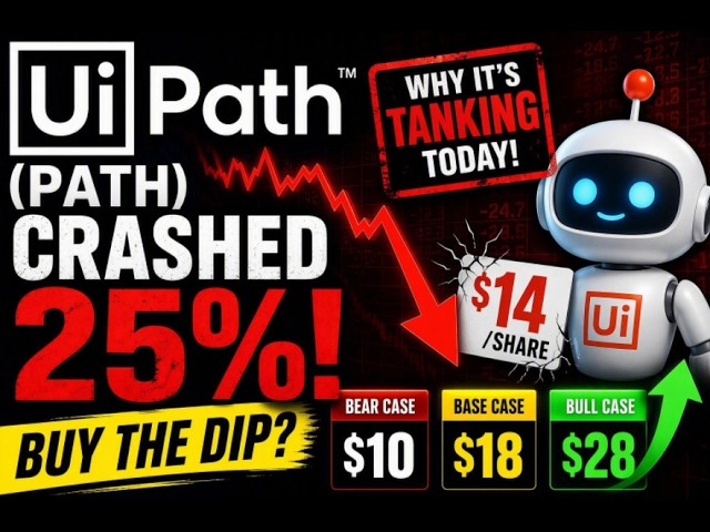 UiPath (PATH) Just Crashed 25%... Is This AI Stock a Massive Buy?