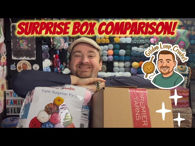 Yarn Surprise Box Showdown | Mary Maxim vs Premier Yarns -- Who will win?!? You pick.