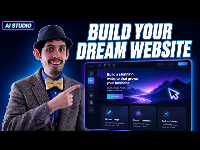 Build Your DREAM Website with AI Studio in Go High Level!