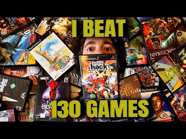Jugué EXCLUSIVAMENTE a juegos de PS2 durante 3 años.