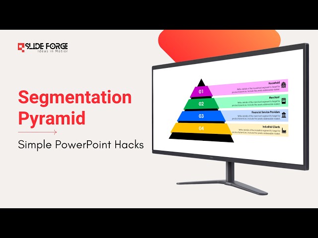 Modern PowerPoint Hacks: HOW TO CREATE a Segmentation Pyramid Infographic