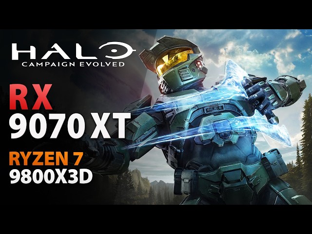 RX 9070 XT in Halo: Campaign Evolved | 4K, 1440p