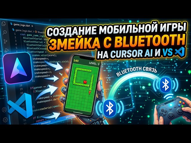 Creating a Multiplayer SNAKE Mobile Game with Cursor AI + VS