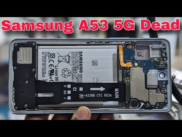 Samsung A53 5G Dead Solution | Samsung A52 A53 Not Turning On Fix