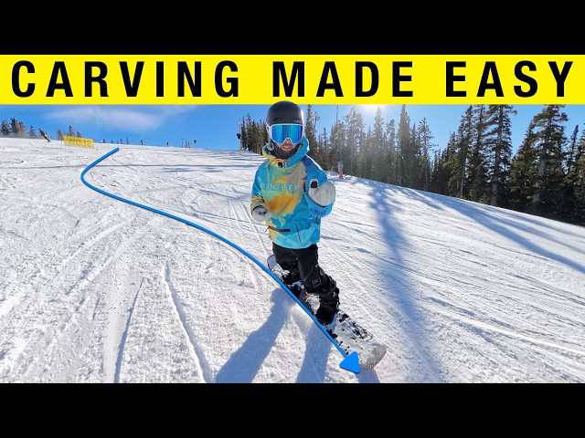 how to carve a snowboard: 5 steps for beginners