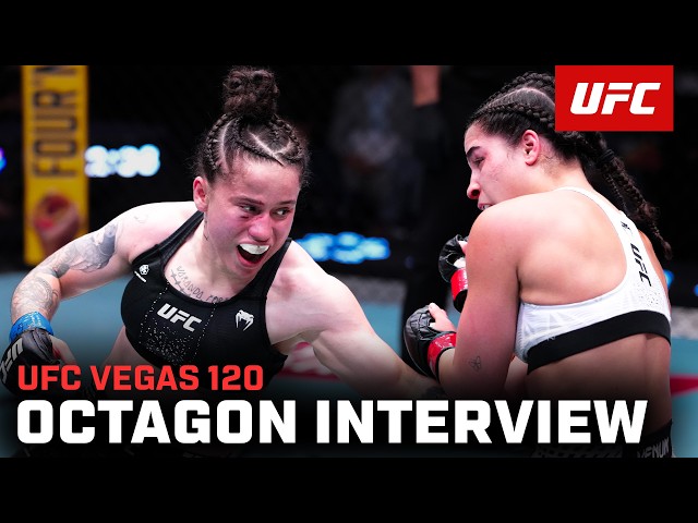 Carol Foro Octagon Interview | UFC Vegas 120