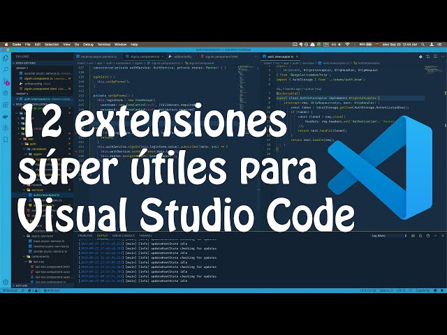 12 extensiones de Visual Studio Code para Desarrollo Web