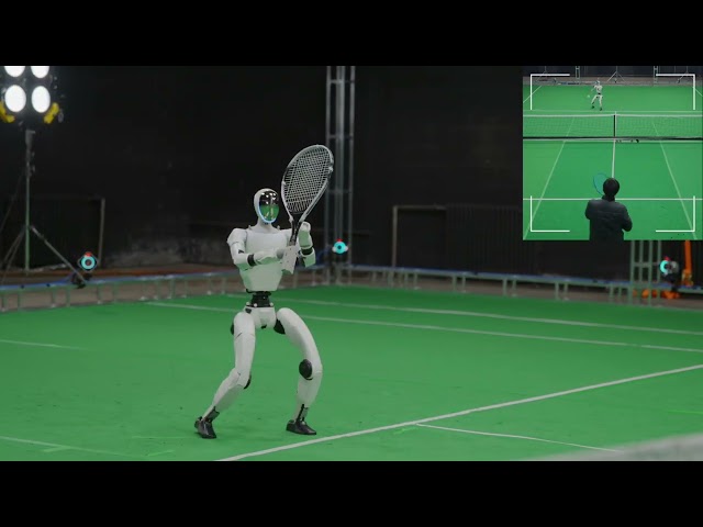 🎾 [Humanoid Tennis] Learning Athletic Humanoid Tennis Skills from Imperfect Human Motion Data