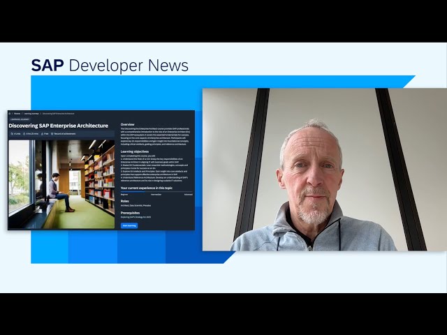 New EA Learning Journey, ABAP Cloud Shorts, What's New HANA Cloud | SAP Developer News