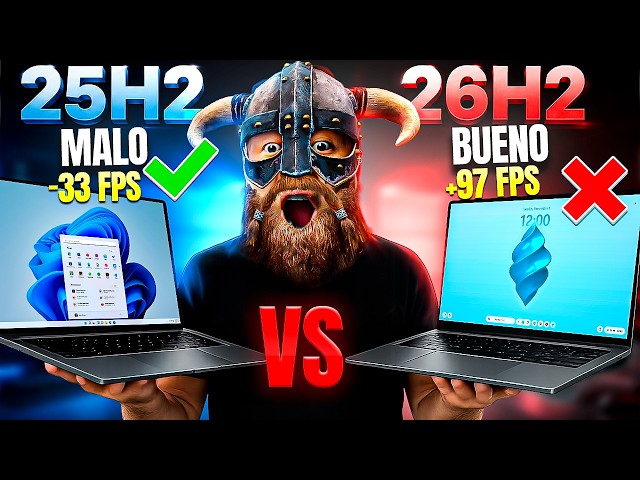 Windows 11 25H2 vs 26H2: IS IT WORTH updating? /SPOILER It's BETTER ⚡