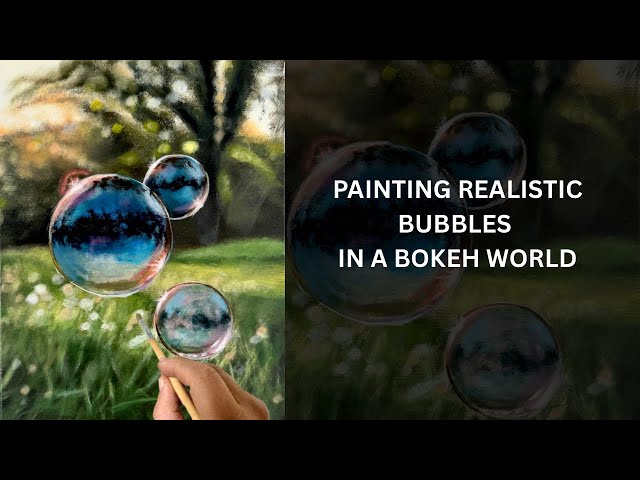 How to Paint Realistic Bubbles in Acrylic | Easy Step-by-Step Tutorial