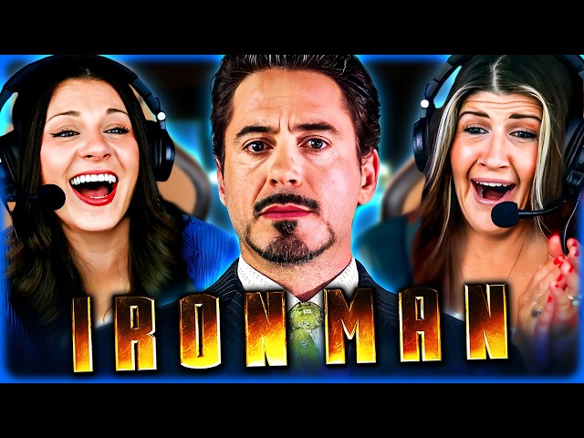 IRON MAN (2008) FIRST TIME WATCHING - Jackie & Paige Start Their MCU Journey! - MOVIE REACTION