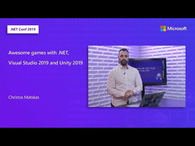 Awesome games with .NET, Visual Studio 2019 and Unity 2019