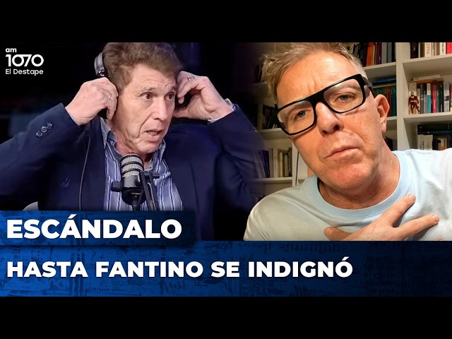 💢 FANTINO se CALENTÓ y ECHÓ a JUAN RAMÓN CARRASCO por DECIRLE a una PANELISTA "ESTÁS MAL ATENDIDA"