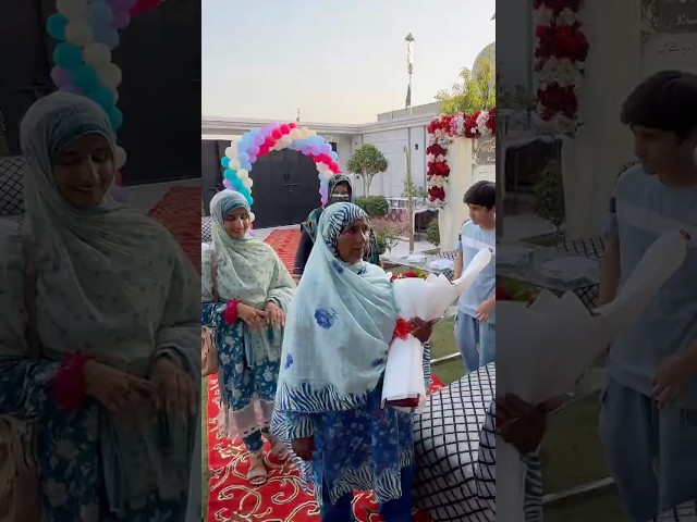Shandar Welcome | Sub Youtuber FamiliesKa Welcome #minivlog #shorts #new #pakistani #party #village