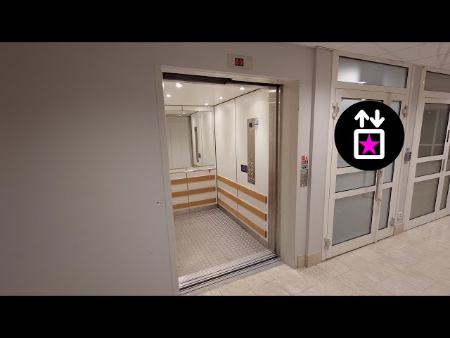 Danderyd, SWE: MODERNISED BY St Eriks Hiss - BPA Traction Service Elevators at Karlsrovägen 2D