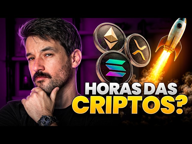 CRIPTOMOEDAS HOJE - CHEGOU A HORA DAS ALTCOINS?