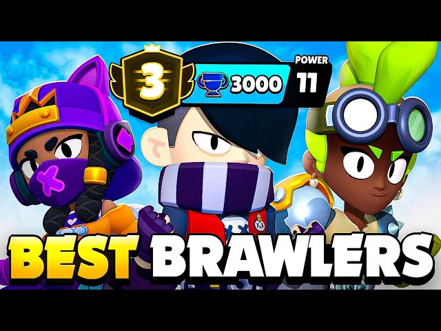 TOP 10 BEST BRAWLERS! (SEASON 55)