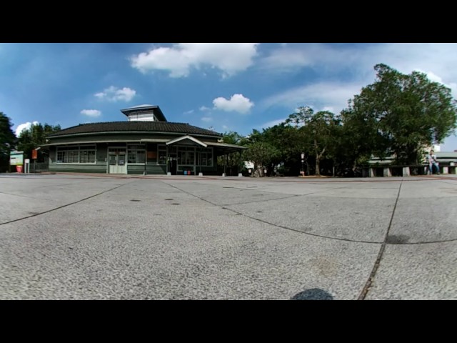 台灣嘉義檜意森活村 VR 360度 影片 1/6