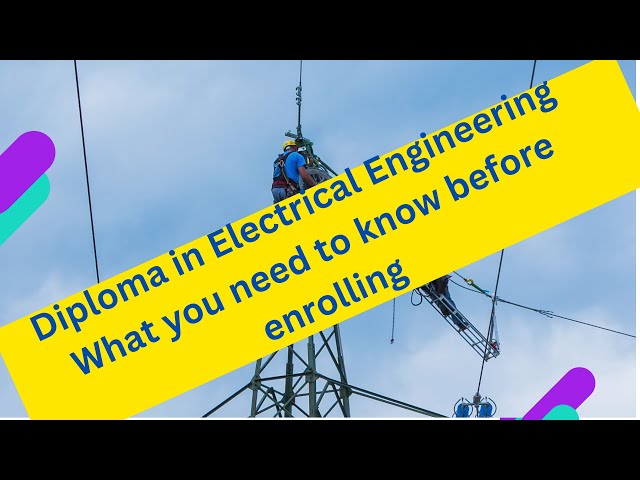 Most marketable courses to pursue in TVET institutions in Kenya (Diploma in electrical engineering)