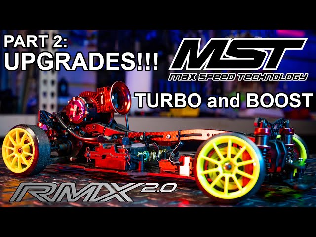 Drift RC Car Builds - MST RMX 2.0 Revisit With Upgrades! Carbon, QUTUS Shocks, Turbo and Boost!
