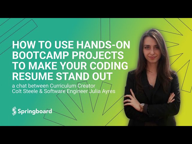 How to Use Hands-on Bootcamp Projects to Make Your Coding Resume Stand Out