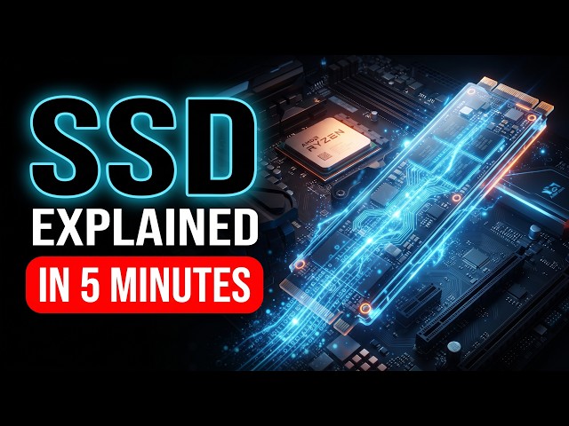 🚀💾 SSDs Explained in 5 Minutes | How Solid State Drives Actually Work! ⚡🔍