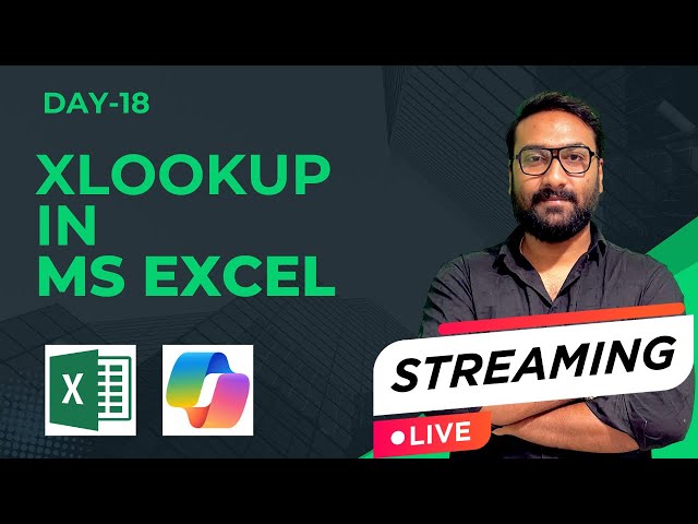 XLOOKUP Excel Formula Hindi | Complete Replacement of VLOOKUP