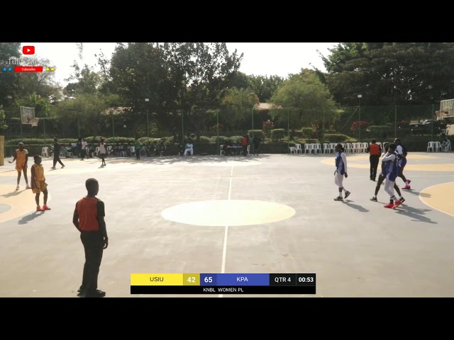 USIU (FLAMES) VS KPA  - KNBL WOMEN PREMIER LEAGUE MATCH.