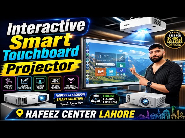 🚀 Interactive Smart Touchboard Projector | Next Level Learning Experience